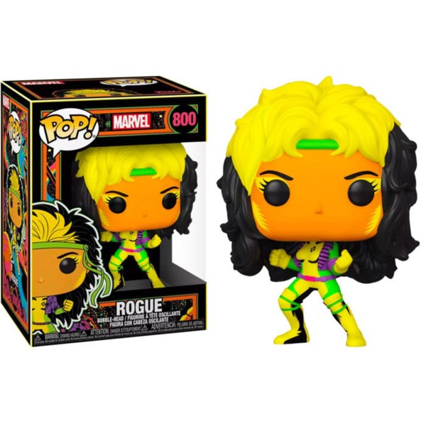 Funko pop marvel black light rogue multicolor exclusivo 55164