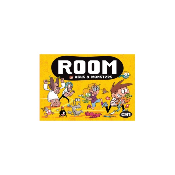 Juego de mesa gdm room - agus y los monstruos pegi 6