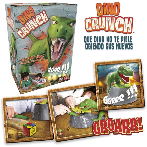 Juego de mesa dino crunch pegi 4