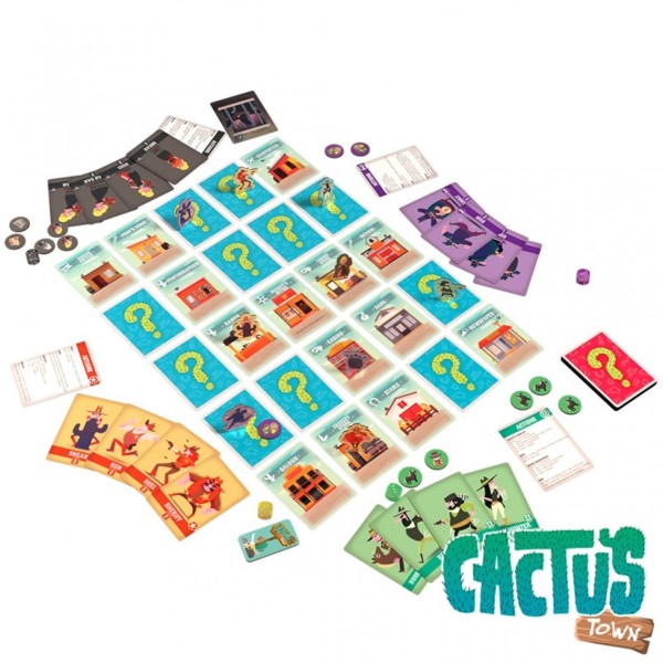 Juego de mesa cactus town pegi 7