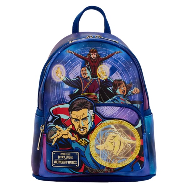 Mochila loungefly funko marvel doctor strange multiverso mini backpack