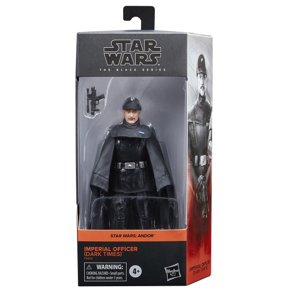 Figura hasbro star wars: andor - oficial imperial (dark times) the black series