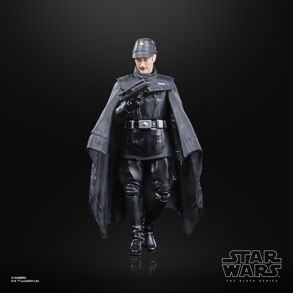 Figura hasbro star wars: andor - oficial imperial (dark times) the black series