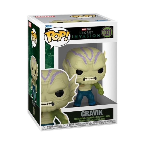 Funko pop marvel secret invasion gravik 75626