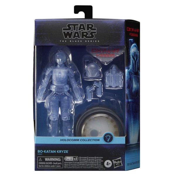 Figura hasbro star wars the black series holocomm collection bo - katan kryze