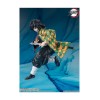 Figura tamashii nations giyu tomioka 15 cm demon slayer kimetsu no yaiba sh figuarts