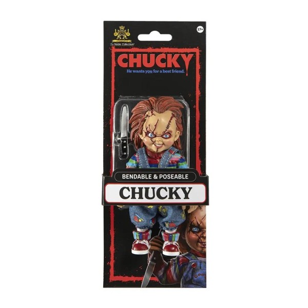 Chucky figura flexible 14 -5 cm universal bendyfig comic