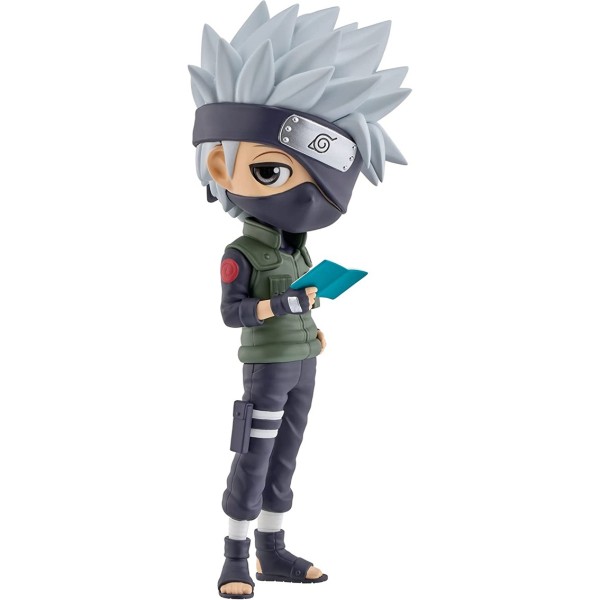 Figura banpresto naruto shippuden q posket hatake kakashi version a