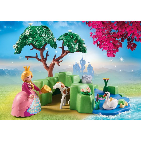 Playmobil picnic de princesas con potro