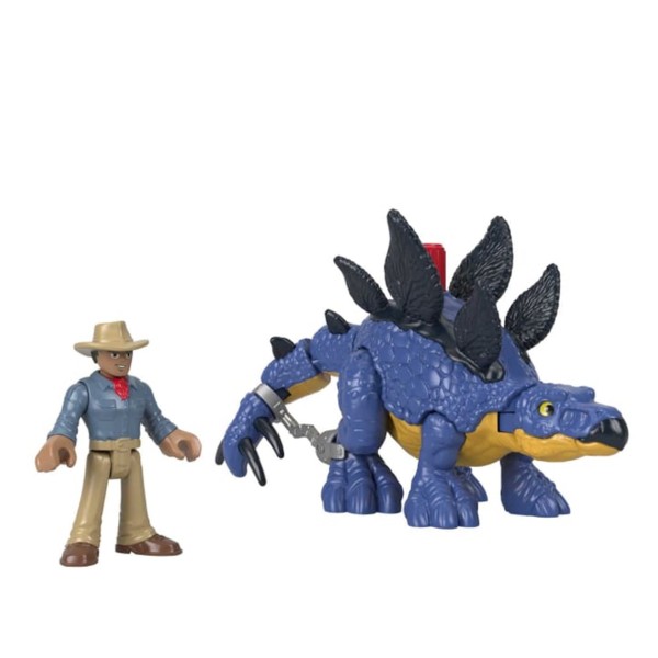 Figura mattel jurassic world stegosaurus