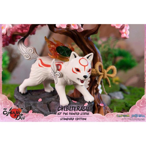 Figura first 4 figures standard edition chibiterasu okamiden