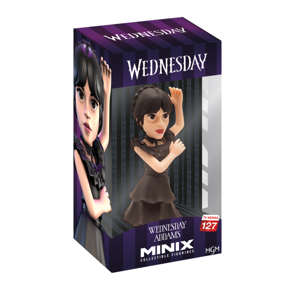 Figura minix wednesday (vestido baile) 12 cm