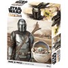 Puzle lenticular prime 3d 500 piezas the mandalorian el mandaloriano mando & grogu en capsula