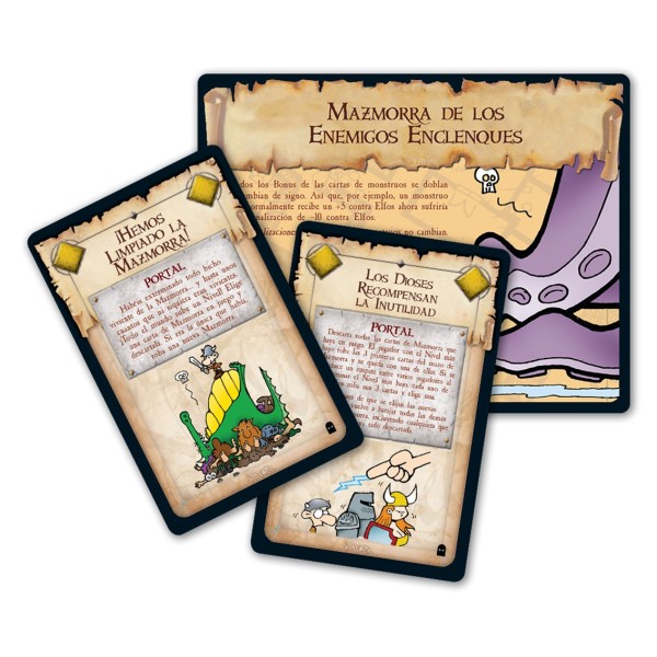 Juego de mesa munchkin 6: mazmorras majaretas pegi 12