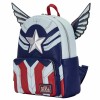 Mini mochila loungefly marvel falcon capitán américa cosplay