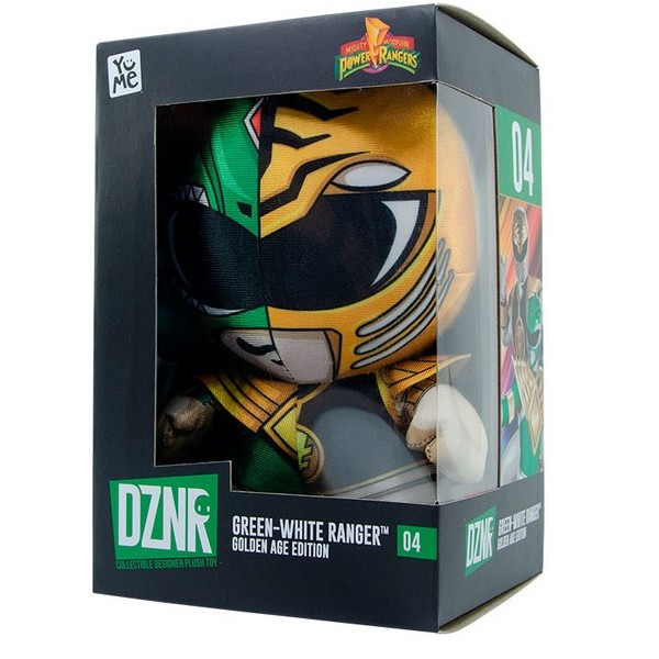 Peluche dznr power rangers verde - blanco