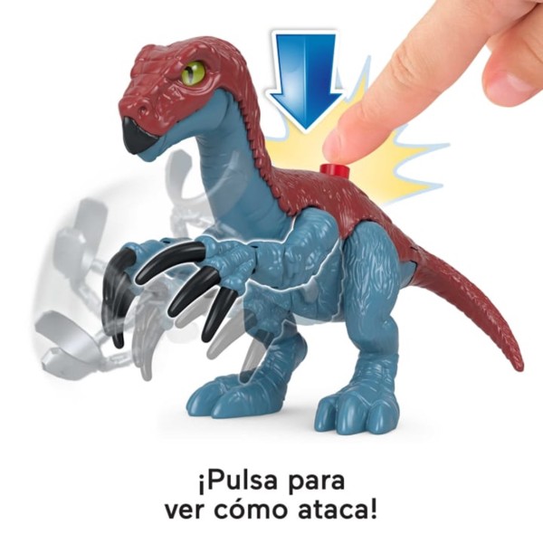 Figura mattel jurassic world therizinosaurus