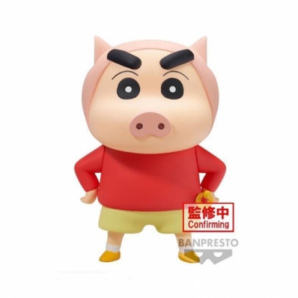 Figura banpresto crayon shinchan cosplay shinchan pig 11cm