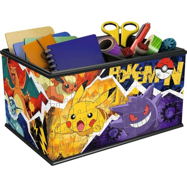 Puzzle 3d ravensburger storage box - pokemon