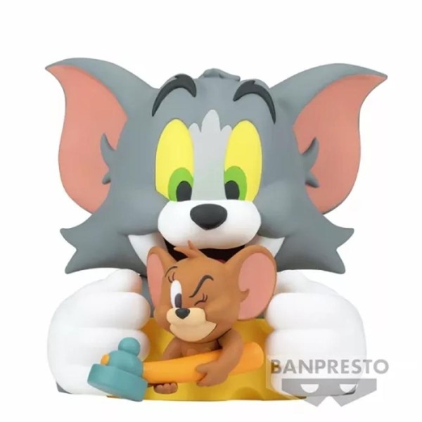 Peluche banpresto tom y jerry soft vinyl vol.3 13cm