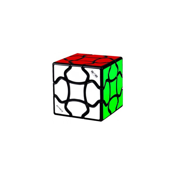 Cubo de rubik qiyi fluffy 3x3 bordes negros