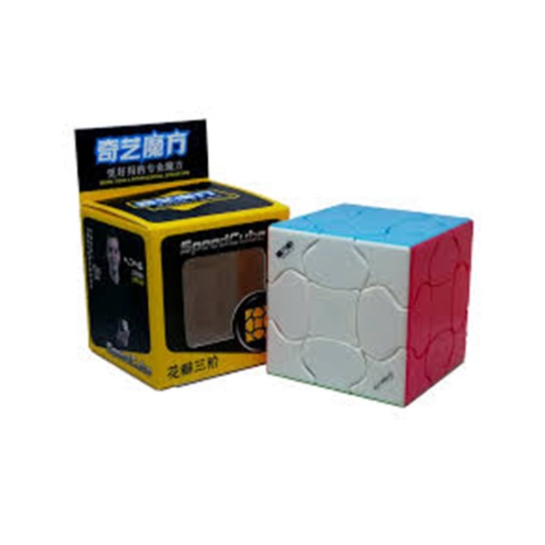 Cubo de rubik qiyi fluffy 3x3 stickerless