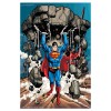 Puzzle 3d lenticular dc comics superman levantando escombros 300 piezas