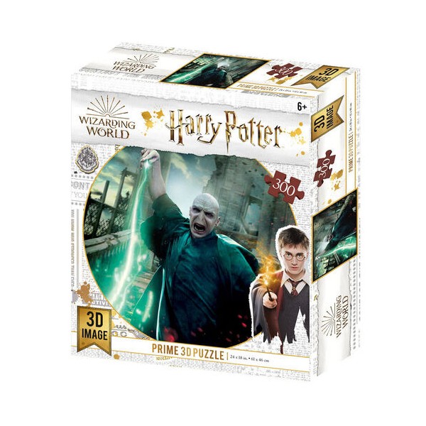 Puzzle 3d lenticular harry potter lord voldemort 300 piezas