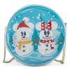 Bolso loungefly disney minnie y mickey muñecos de nieve