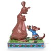 Figura enesco disney winnie the pooh flores cangu y roo