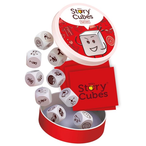 Juego de mesa story cubes heroes pegi 6