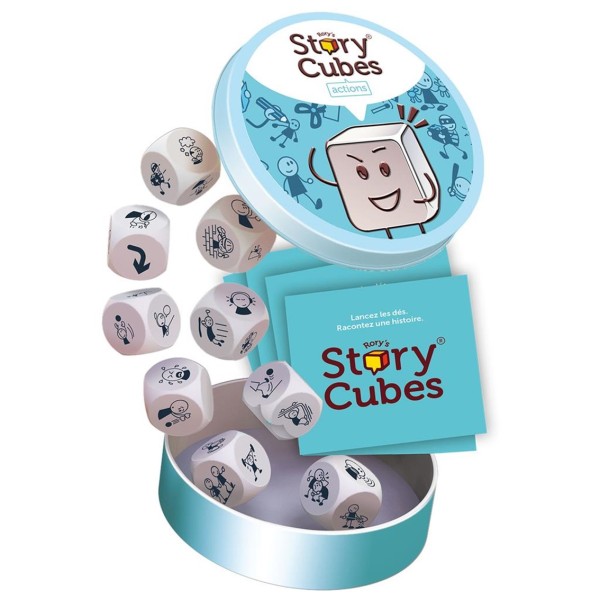 Juego de mesa story cubes acciones pegi 6