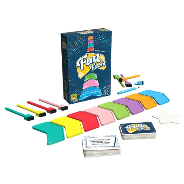 Juego de mesa fun facts pegi 8