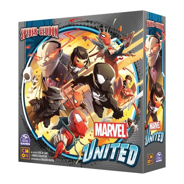 Juego de mesa marvel united spider - geddon