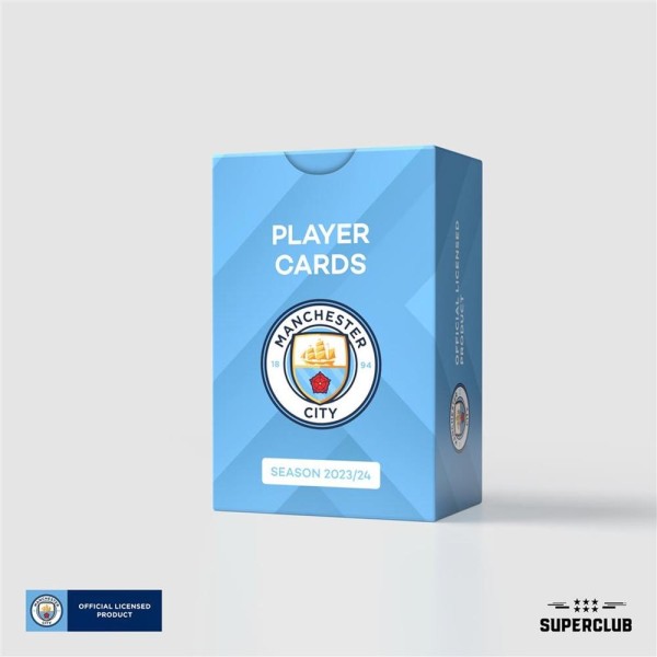 Juego de mesa superclub manchester city player cards 2023 - 24 ingles