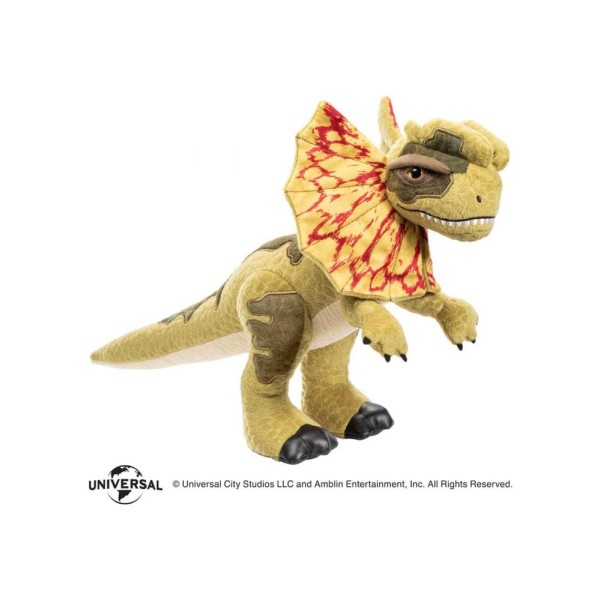 Peluche the noble collection jurassic park dilophosaurus