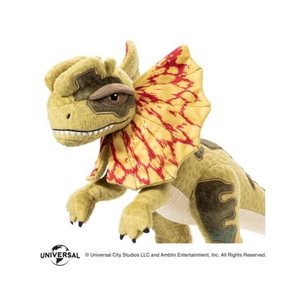 Peluche the noble collection jurassic park dilophosaurus