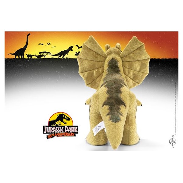 Peluche the noble collection jurassic park dilophosaurus