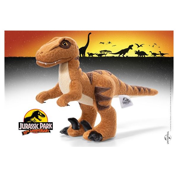 Peluche the noble collection jurassic park velociraptor