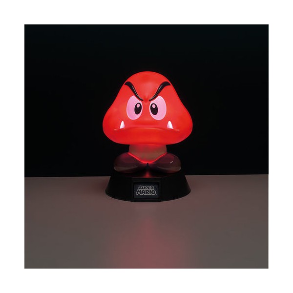 Lampara paladone icon super mario goomba