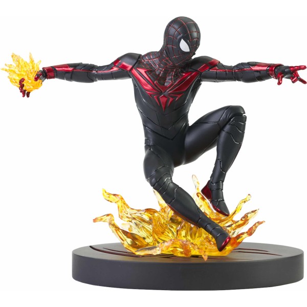 Figura diamond select toys marvel gallery spiderman miles morales