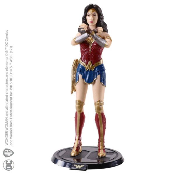 Figura the noble collection bendyfigs dc comics wonder woman ww 84 pelicula