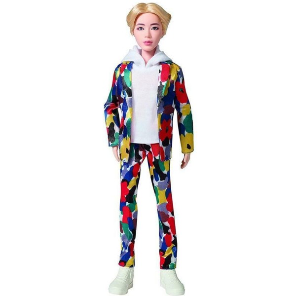 Figura mattel core fashion banda bts k - pop jin 28 cm