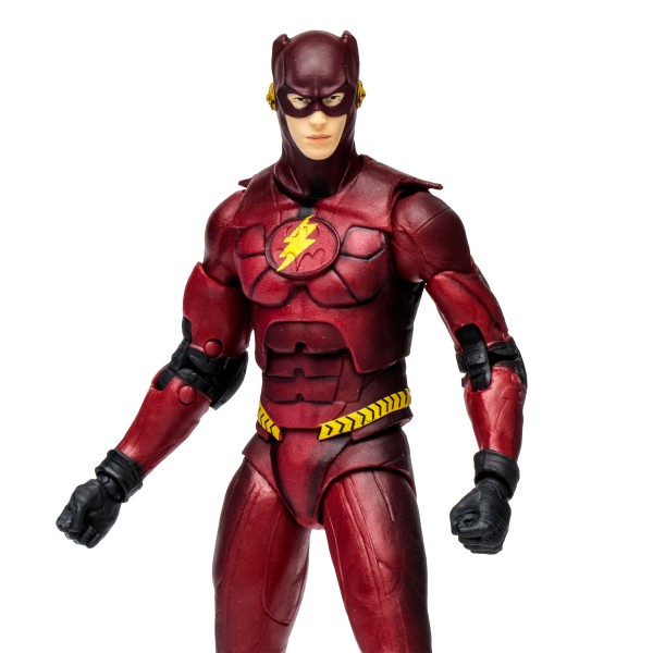 Figura mcfarlane toys dc multiverse the flash - flash traje batman