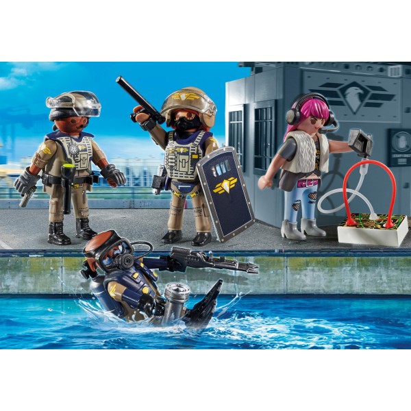 Playmobil fuerzas especiales set figuras