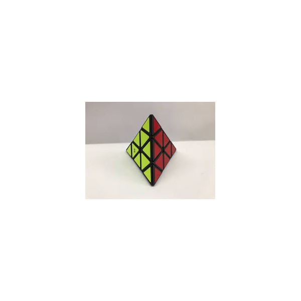 Cubo de rubik qiyi qiming pyraminx bordes negros