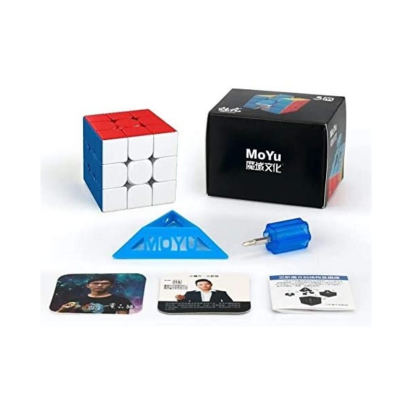 Cubo de rubik moyu meilong 3x3 magnetico stk