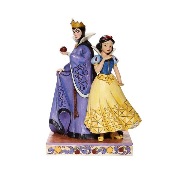 Figura enesco disney blancanieves & la reina malvada