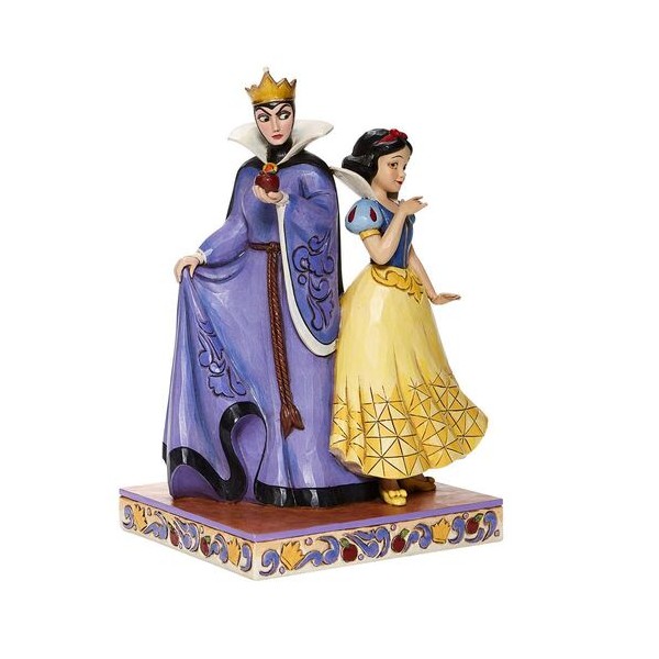 Figura enesco disney blancanieves & la reina malvada