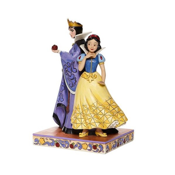 Figura enesco disney blancanieves & la reina malvada